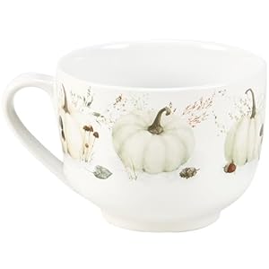Primitives by kathy i love fall mug white 118255  urban country home decor