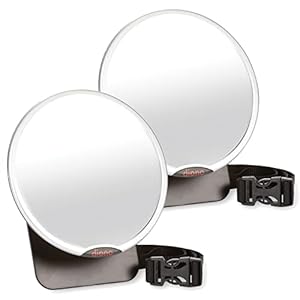 Diono Easy View Baby Mirror (2-Pack), Wh...