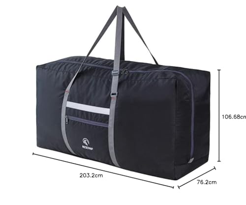 REDCAMP Foldable Travel Bag, Large Sports Bag, 75L/96L/100L, Lightweight Waterproof Tote Bag
