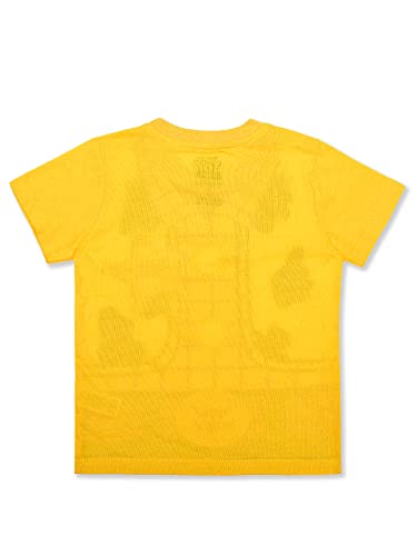 Image of Disney Cars Mickey Mouse Monsters Inc. Toy Story Boys Short Sleeve T-Shirt and Shorts Set for Toddler Little to Big Kids