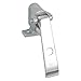 Encore Knee Valve with Single Pedal and Rough Chrome Valve Body