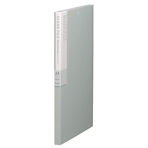 Fichier clair 24 poche Deja Vu Plus gris-argent pour documents