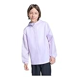 Fermeture zippée adidas Unisex Kinder RAIN JACKET, ice lavender, 5-6 Years