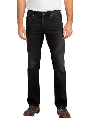 Image of Silver Jeans Co. Mens Jace Slim Fit Bootcut Jeans