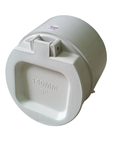 Image of PVC Pipe Fittings ? High-Strength Leak-Proof Plumbing Joints for Water Supply, Drainage & Tank Connections (140mm (5 inch))