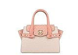 Michael Kors Carmen Colorblock Medium Flap Satchel - Sherbert Multi