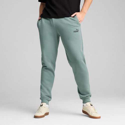 Image of PUMA Mens Essentials Slim Fit Drawstring Sweatpants Casual