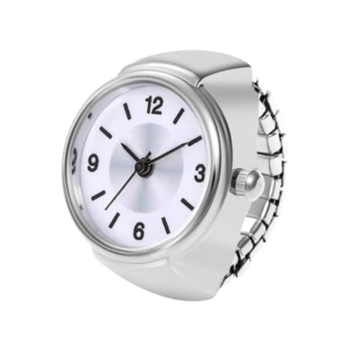 Genérico de Reloj de Dedo,Relojes Redondos con de Cuarzo y Simple | de Reloj Creativo, de Relojes de Pareja novedoso para Hombres, niños, Mujeres, Mujeres y niñas