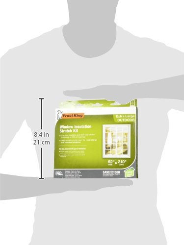 Frost King V95H, 62-Inch By 210-Inch, Clear #TOP6