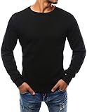 Sportlicher Herrenpullover. Über den Kopf gezogenes Sweatshirt. Mit Rundhalsausschnitt. Aus hochwertigem, angenehm weichem Stoff.