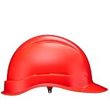 ACERPAL Cap Style Hard Hat OSHA Construction Work Approved Safety Helmet, Solid Red Design Hard Hats