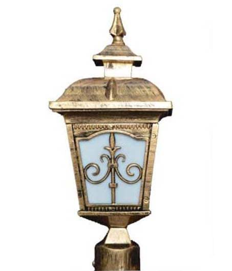 Image of Aluminium Cast Rust-Resistant Water-Proof Outdoor Gate Light Gate Light (Atrishul)