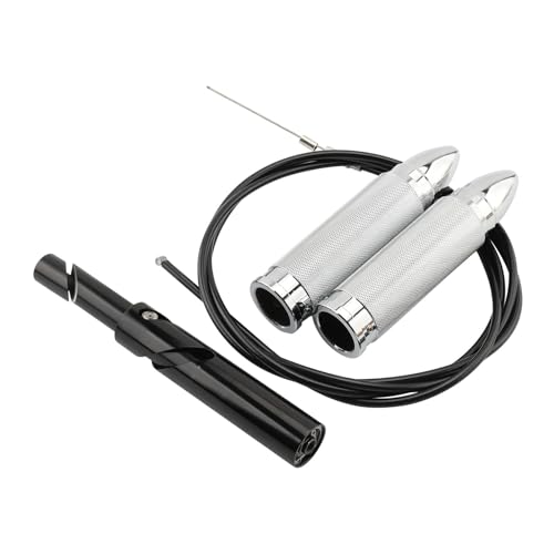 Poignées guidon 25mm 22mm avec accélérateur interne chopper bobber XS650
