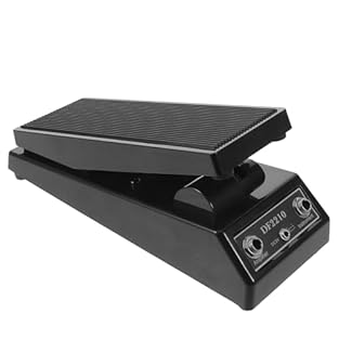 Optimized for festivals: this portable guitar effect pedal for festival performers, featuring a compact volume wah pedal design to fit tight pedal boards and maximize stage efficiency,compact guitar effect pedal,guitar wah tone controller Switching: ...