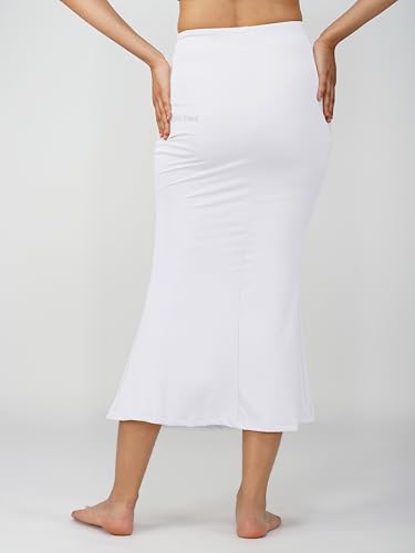 Sunehla Deal Saree Shapewear Petticoat for Women, Cotton Blended,Petticoat,Skirts for Women,Shape Wear (Pack of 2) (US, Alpha, Medium, Regular, Regular, 2, White) — view 4