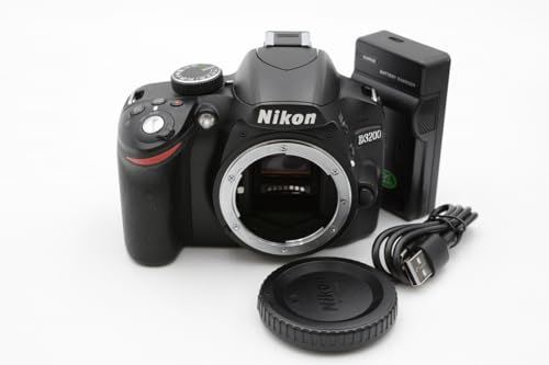 Nikon D3200 24.2 Megapixel HD Video,Wi-Fi Compatibility D-SLR Body Only (Black)