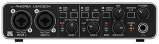 Behringer UMC204 USB Audio/Midi Interface