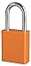 Lockout Padlock, KA, Orange, 1-7/8"H, PK3