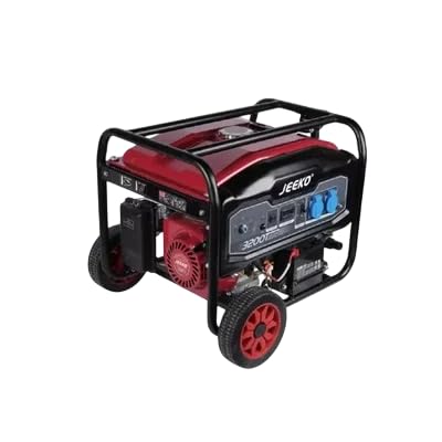 JEEKO 3 KVA Electric and Remote Start Portable Petrol Generator | Reliable Home Power Backup Generator for Outdoor and Commercial Use-picture-27