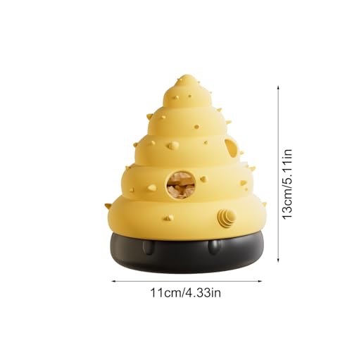 Générique Leckerli- Spender für Hunde, Spielzeug zum Erwachen von Hunden, langsamer Spender in Conch- Form, stimulierendes Spiel für Welpen, Beißringe, kleine und mittlere Tiere-6