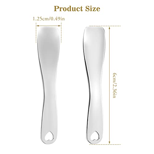 Sibba 3 Pcs Facial Spatula Massage Eye Roller Dark Circles Skincare Tool Face Cream Lotion Makeup Stainless Steel Applicator Wand Neck Lines Beauty Instrument Stick Spoon Device(Silver) #TOP7