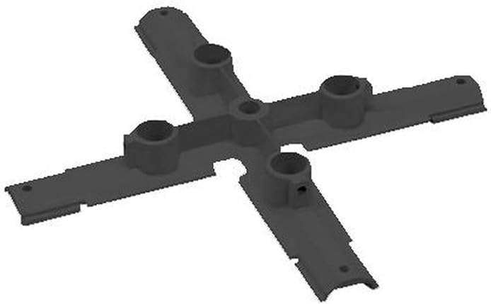 WAC Lighting WMXC-BK W Track X Connector Suspension Mount, Black