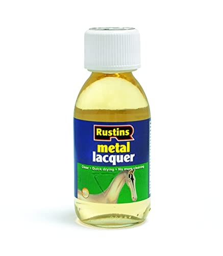 RUSTINS Metal Laquer, Clear, 125 ml (Pack of 1)