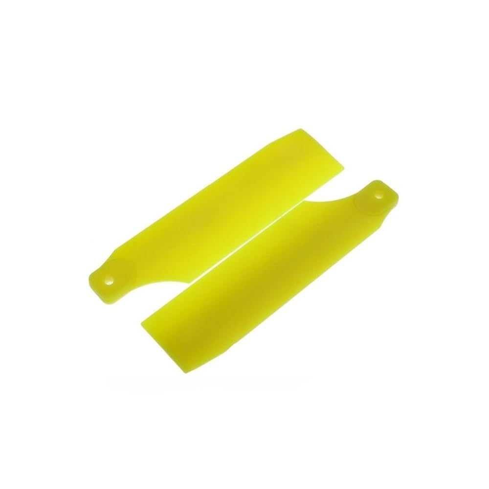 Palas de rotor de cola estables para helicóptero Trex 450 V2 V3 color amarillo