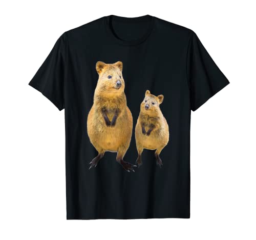 Funny Quokka T-Shirt | Quokka australiano con bambino Maglietta