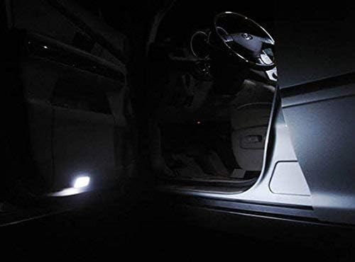 Miniatura 8 de iJDMTOY (10 bombillas de repuesto de xenón blanco de un solo emisor 1 LED 168 175 194 2825 W5W T10 compatibles con luces interiores de automóvil,