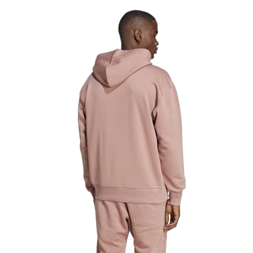 adidas Men's All SZN Fleece Sportswear Hoodie, Warm Clay, Large/Tall3