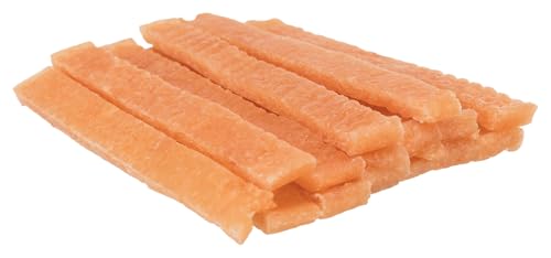 Trixie Hundeleckerli Premio 4 Meat Bars, Huhn/Ente/Lamm/Lachs Hundesnack - herzhaftes Leckerli mit Fleisch, ohne Zuckerzusatz und Gluten 4 x 100 g - 31853