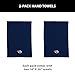 NORTHWEST Nashville Predators NHL Team Logo Hand Towel 2 Pack 16 x 26 Inches