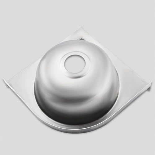 Évier en acier inoxydable compact d'angle avec robinetterie intégrée - 6