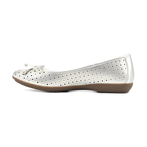 Image of CLIFFS BY WHITE MOUNTAIN Women's Cheryl Cushioned Ballet Flat