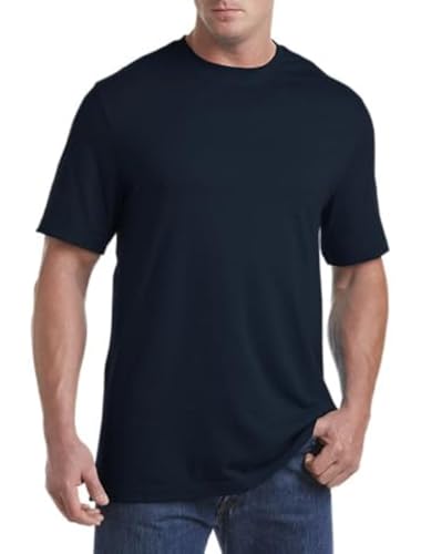 Harbor Bay by DXL Men's Big and Tall Sweat Resistant Jersey T-Shirt