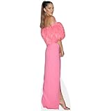 Iris Mittenaere (Pink Dress) Silhouette en carton Grandeur Nature