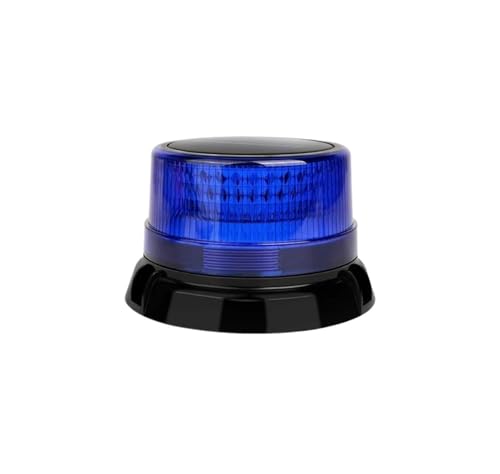 Feu stroboscopique LED rechargeable haute luminosité jaune à poser sur véhicule - 2