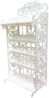 Doll Shoes Rack White Plastic Shoes Shelf Accessories Furniture for 11.5 Inch Girl Doll for Girls Dollhouse Accessories (Shoes not Included)