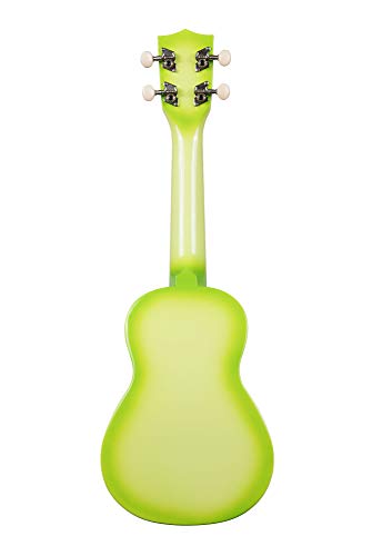 Kala Makala Ukulélé soprano Motif dauphin Vert pomme - Les Beatles, Paul McCartney, John Lennon, RIngo Starr, George Harrison Kala Makala Ukulélé soprano Motif dauphin Vert pomme – Image 5