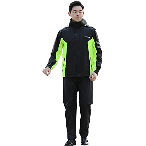 Chaqueta impermeable para ciclismo talla XL negra miniatura 1