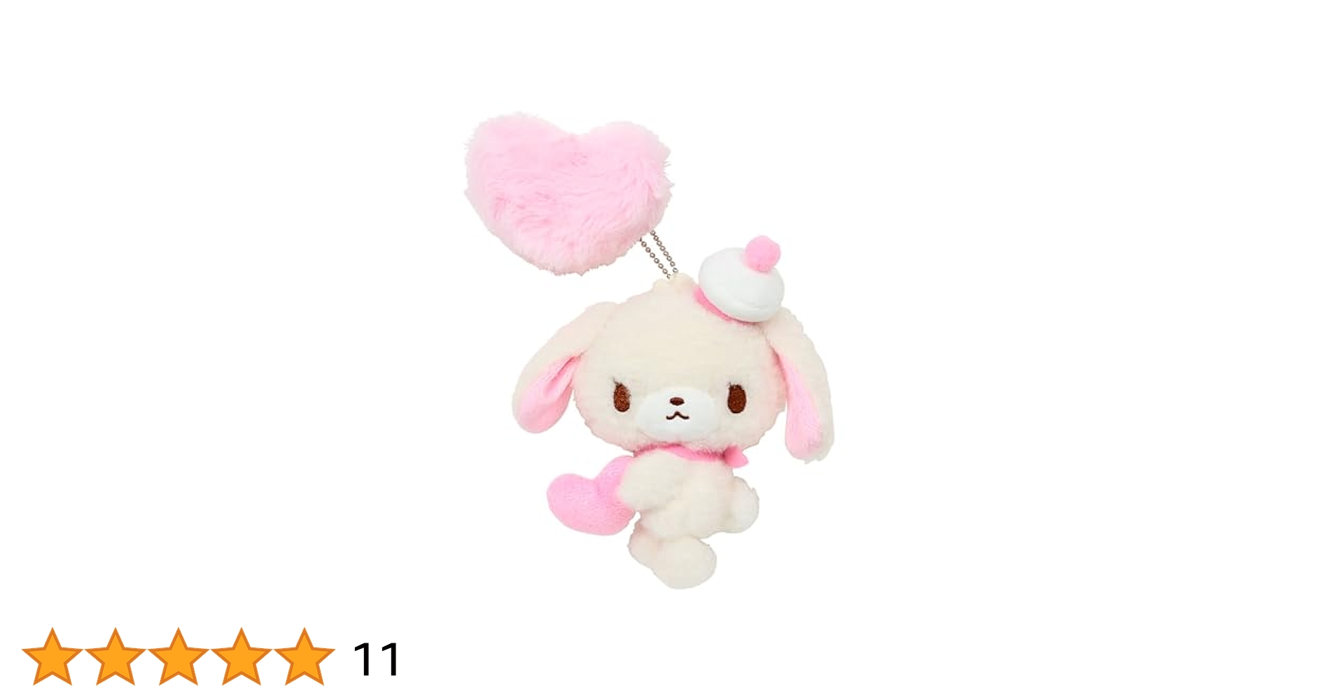 新品　シュガーバニーズ　ぬいぐるみマスコット　タグ付き　サンリオ　ふわふわハート Amazon.co.jp: サンリオ(SANRIO) ぬいぐるみ（平成うまれ