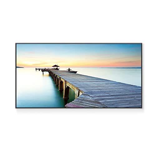 Peinture au Diamant Mer 50x100cm pour Salon Lumineux