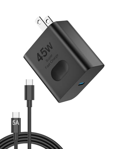 45W Super Fast Charger Type C, USB C Charger Block PD Fast