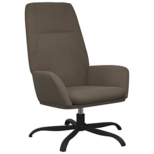 Preisvergleich Produktbild Bussandri Exclusive - Relaxsessel Dunkelgrau Wildleder-Optik