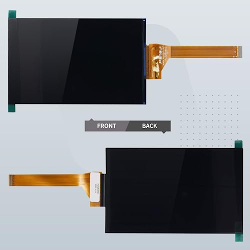 2K Monochrome LCD Upgrade Kit Replacement for Creality LD002R,6.08 Inch Mono Screen with 1620x2560 Resolution(Screen kit for LD002R) - Image 4