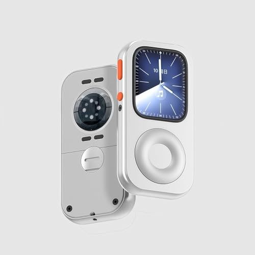 RePod Apple Watch �v���e�N�e�B�u�P�[�X, CNC�A���~�j�E������, �V���[�Y9/8/7�Ή�, 40/41mm, ���C�N�C�b�N�`���[�W�Ή�, ���g��iPod�f�U�C�� (�V���o�[, 40MM�iS4/5/6/SE�j)