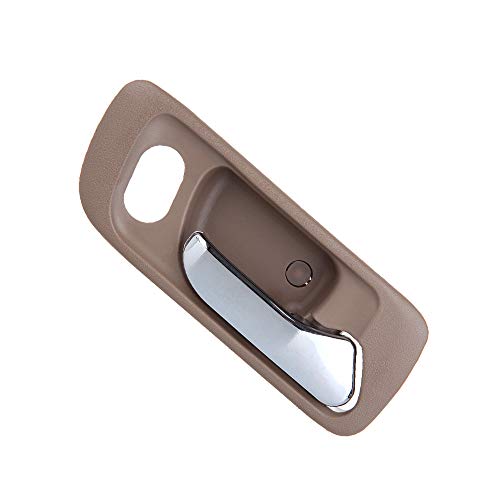 Lujuntec Interior Door Handle,Front Door Handle Passenger Right Side,Replacement For 1998-2002 For Honda For Accord,1Pcs Beige Handle Replace 72620S84A01Zc #TOP7