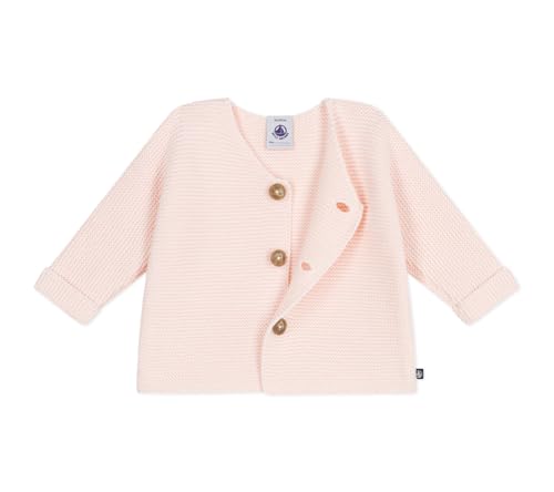 Cardigan in maglia di cotone a punto legaccio neonato - 3