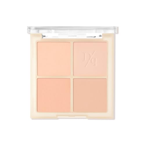 Image of Dasique Blending Mood Cheek #01 Warm Blending | 4 Blendable Shades | Pressed Powder Blush Palette for Cheeks | Silky & Soft Blur Finish | Lightweight Blush for Cheeks | Korean Makeup | Vegan
